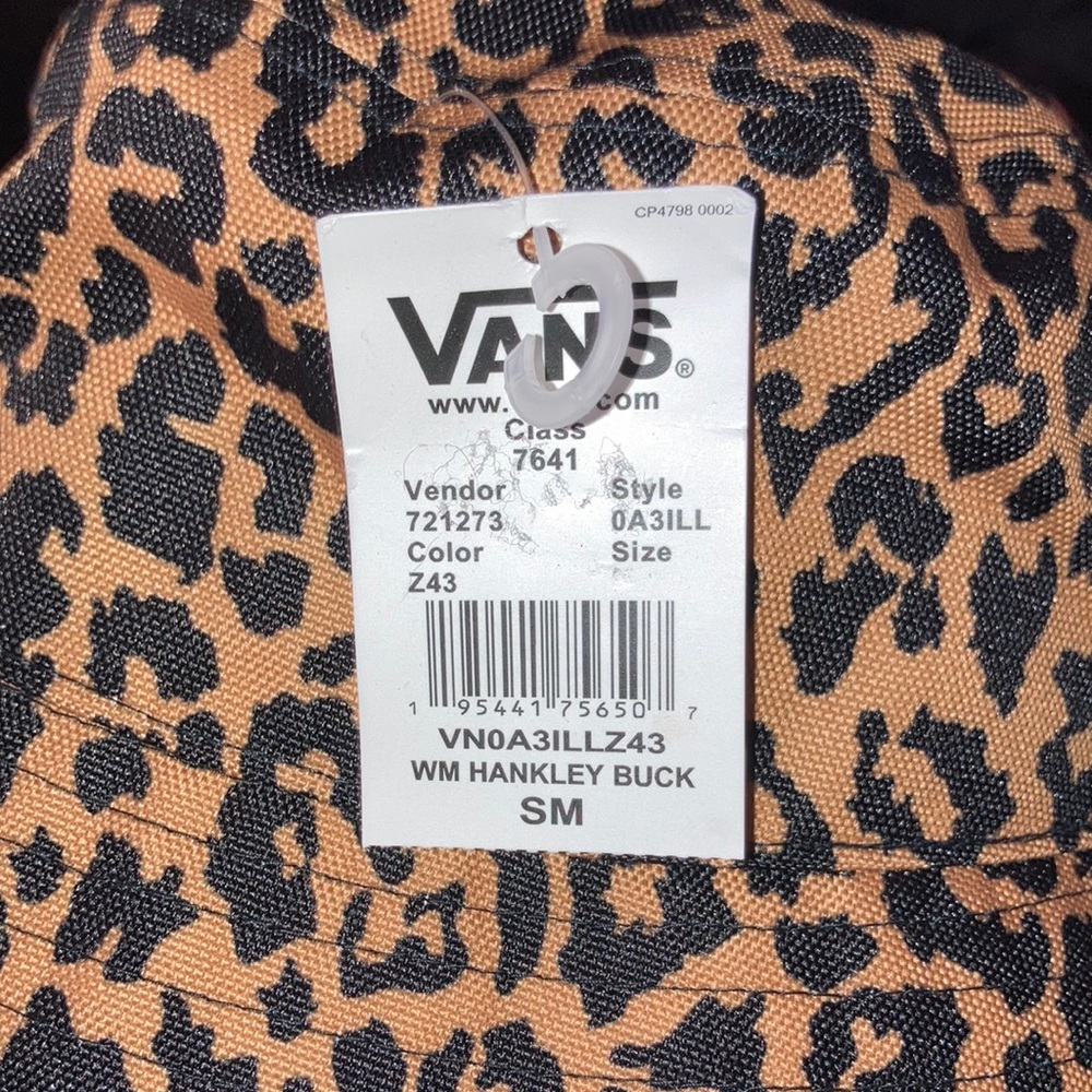 VANS Leopard Cheetah Bucket Hat SM - Picture 9 of 10
